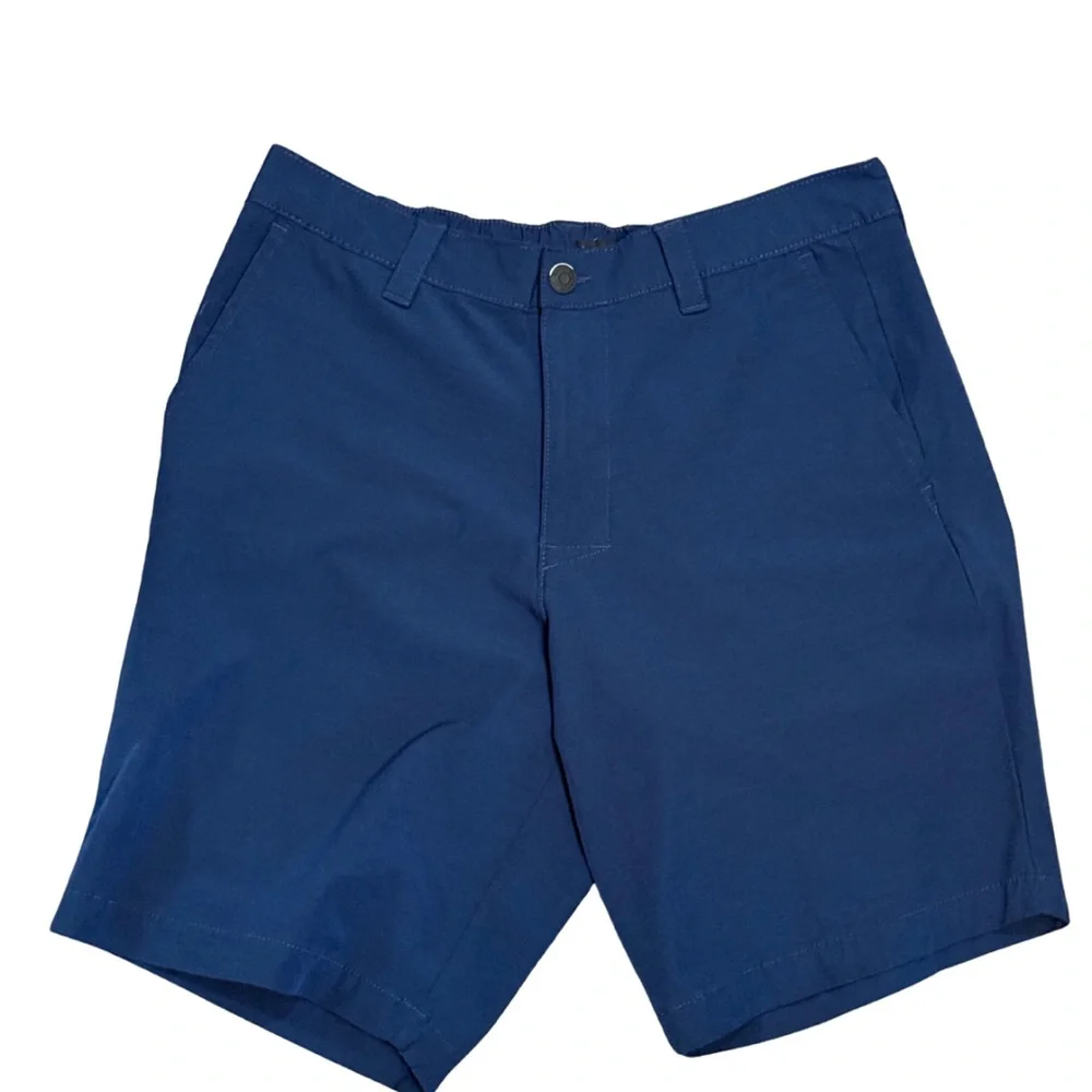 Banana Republic Navy‎ Stretch Shorts Men’s 34 Tailored Casual Summer